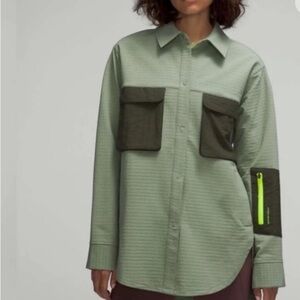Men's Green and Olive Shirt